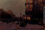 Boulevard Saint Michel by Luigi Loir